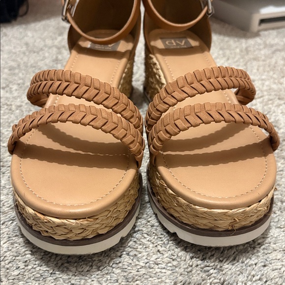 Dolce Vita Tan “Bannon” Braided Espadraille Sandals - Picture 8 of 11
